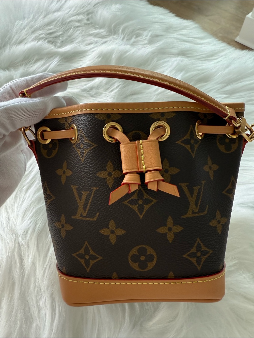 Louis Vuitton: Nano Noe Brown Monogram *AUTHENTIC* - Picture 9 of 15